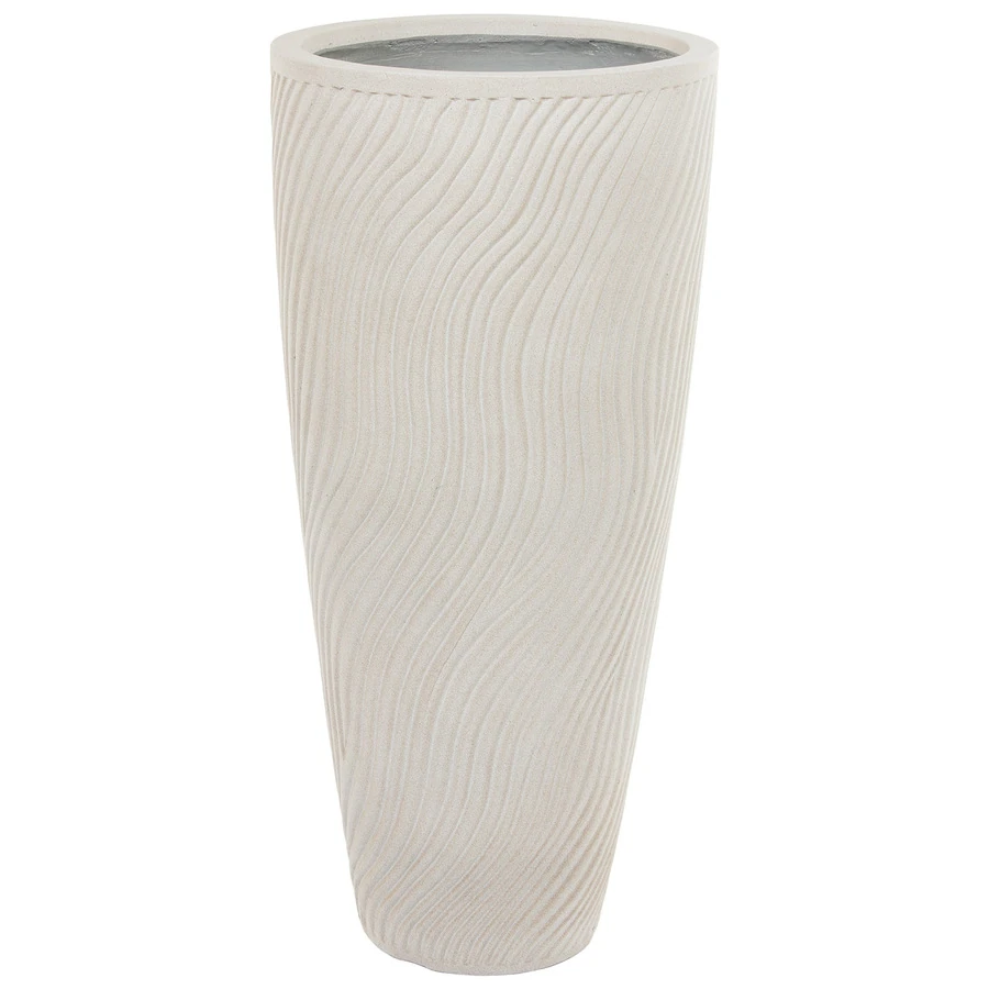 Кашпо Nobilis Marco "Sand Waves sandy beige Vase" 