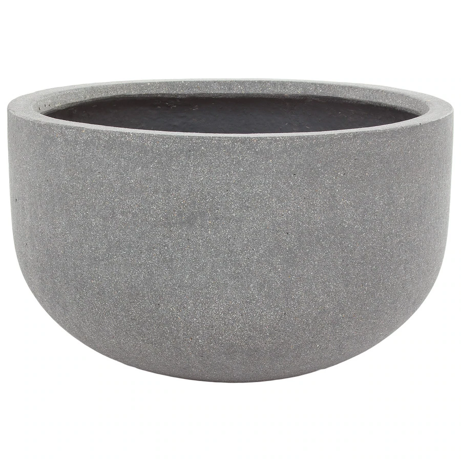 Кашпо Nobilis Marco "Plain rough grey Round"