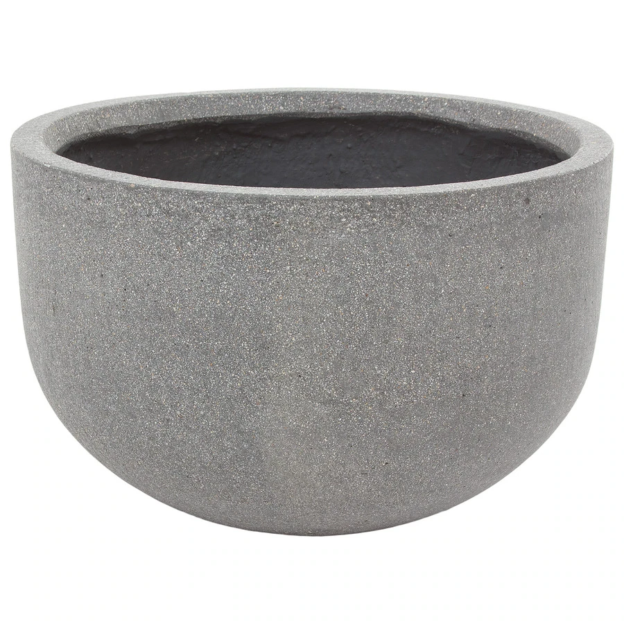 Кашпо Nobilis Marco "Plain rough grey Round"