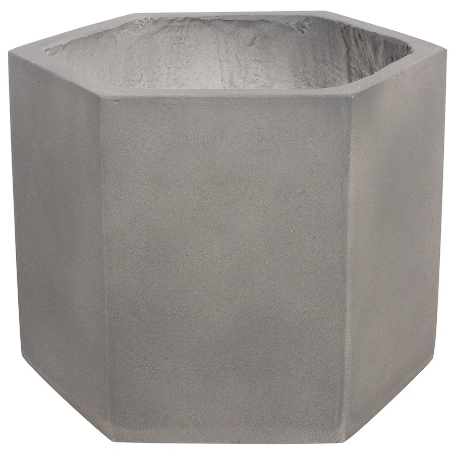 Кашпо Nobilis Marco "Stone graphite Prism"
