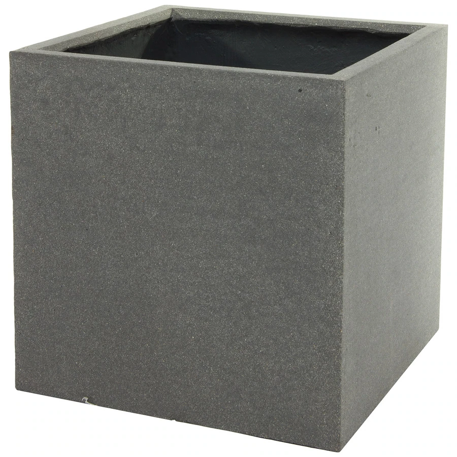 Кашпо Nobilis Marco "Plain rough grey Cube"