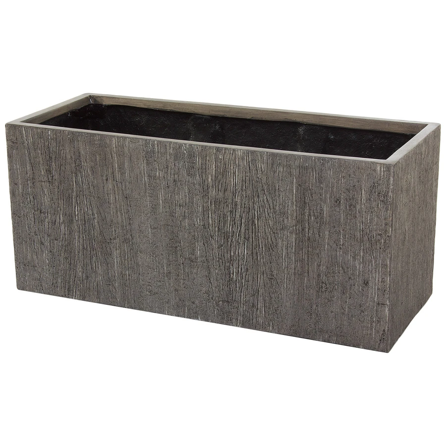 Кашпо полистоун Nobilis Marco "Pw-hwoodgrey Polycube"