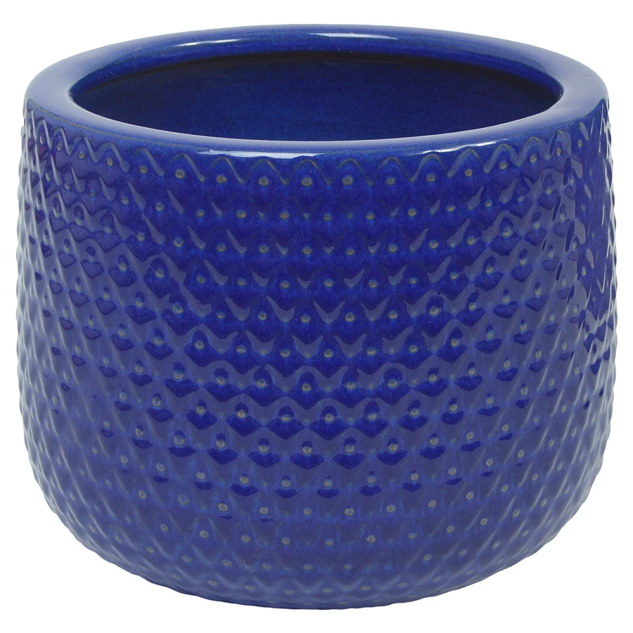 Кашпо Nobilis Marco "Royal Blue Relief Jar"