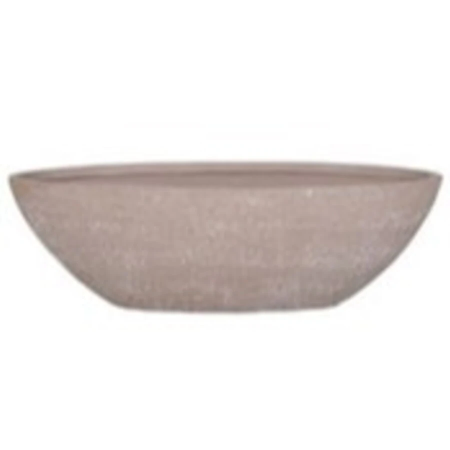 Кашпо Nobilis Marco "Scratch ash grey Oval"